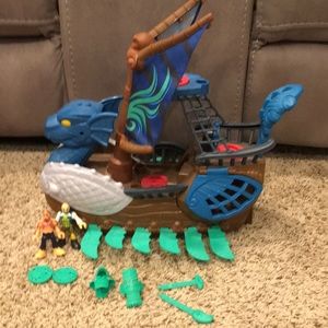 Imaginext Serpent Pirate Ship